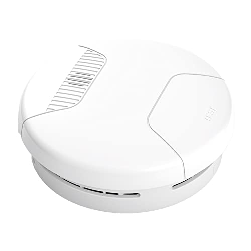 Gigaset Smoke Sensor 2,0 ONE X - Rauchmelder Schutz vor Rauchentwicklung - 85 dB Alarmton - 10 Jahres Batterie, einfache Verbindung - Smart-Home Set Ergänzung mit Gigaset Base kompatibel - App, weiß
