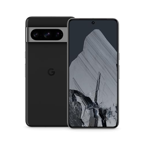Google Pixel 8 Pro – Android Smartphone ohne SIM-Lock mit Teleobjektiv, langer Akkulaufzeit und Super Actua Display – Obsidian, 128GB