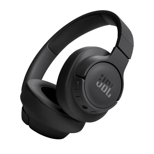 JBL Tune 720 BT Wireless Over-Ear-Kopfhörer – Mit JBL Pure Bass Sound, Bluetooth und leichtem, faltbarem Design – Bis zu 76 Stunden Musikwiedergabe – Schwarz