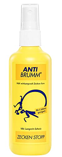 Anti Brumm® Zecken Stopp, Zeckenspray mit Icaridin und Citriodiol®, Pumpspray, 75ml, Repellent für den zuverlässigen Zeckenschutz