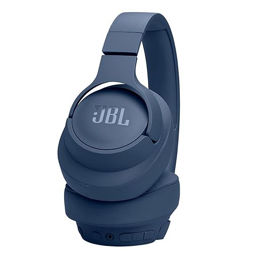 JBL Tune 770NC – Kabellose Over-Ear-Kopfhörer mit adaptivem Noise-Cancelling und faltbarem Design – Bis zu 70 Stunden Akkulaufzeit mit Schnellladefunktion – Blau