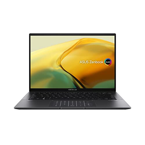 ASUS ASUS ZenBook 14 OLED UM3402YA-KM063W Notebook 14" WQXGA+ 90Hz (Ryzen 5 5625U, 16GB RAM, 512GB SSD, Radeon Graphics, Windows 11 Home) Schwarz Jade - T