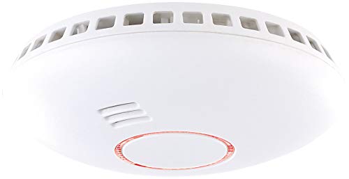 VisorTech Hitzemelder: Vernetzbarer 2in1-Funk-Hitze- & Rauchwarnmelder RWM-460.f, 85 dB (Rauchwarnmelder vernetzt, Fotoelektrische Rauchmelder, Vernetzbare)