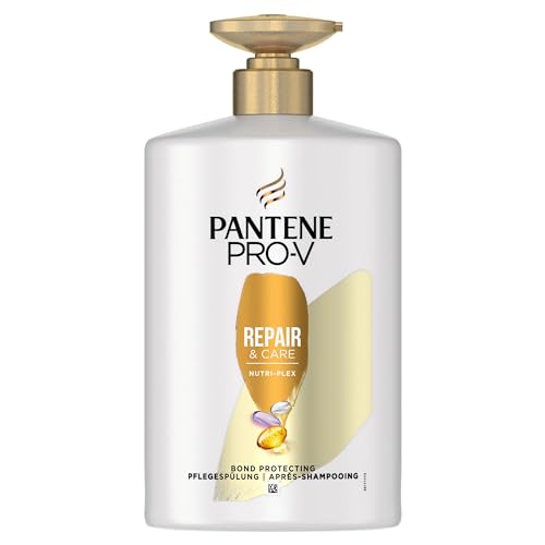 Pantene Pro-V Repair & Care Pflegespülung, 2x Mehr Nährstoffe in 1 Anwendung, Regeneriert das Haar von innen heraus, Für geschädigtes Haar, 900 ML