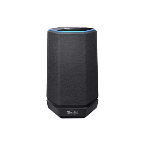 Teufel HOLIST S - HiFi Smart Speaker mit Amazon Alexa, 360-Grad-Sound, Multiroom, Sprachsteuerung, Bluetooth, W-LAN, Dynamore, Musikstreaming - schwarz