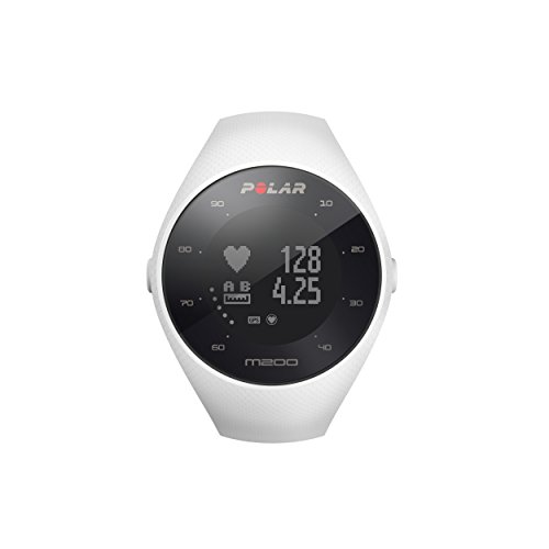 Polar Sportuhr M200, weiß, M/L