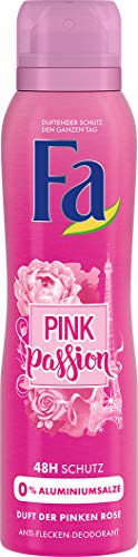 FA Deospray Pink Passion Duft der Pinken Rose, 6er Pack (6 x 150 ml)