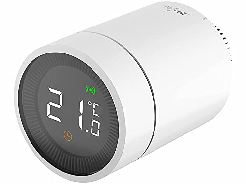 revolt Heizkörperthermostat App: Smartes Heizkörperthermostat, Sprachsteuerung, für Tuya-ZigBee-Gateway (Smarte Thermostate, Smart Home Thermostat, kompatible Heizkörperthermostate)