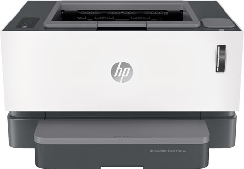 HP Neverstop Laser 1001nw Laserdrucker (nachfüllbarer Laserdrucker, WLAN, LAN, Airprint) Schwarz/weiß, bis zu 20 Seiten/Min