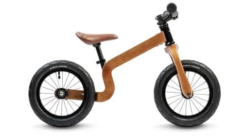 Early Rider SuperPly Bonsai 12 Zoll, Deluxe Holz Laufrad ab 2 Jahre, 3 Jahre, 4 Jahre, höhenverstellbar, 3,75 kg leicht, Junge oder Mädchen, Kinder Fahrrad ohne Pedalen I Balance Bike