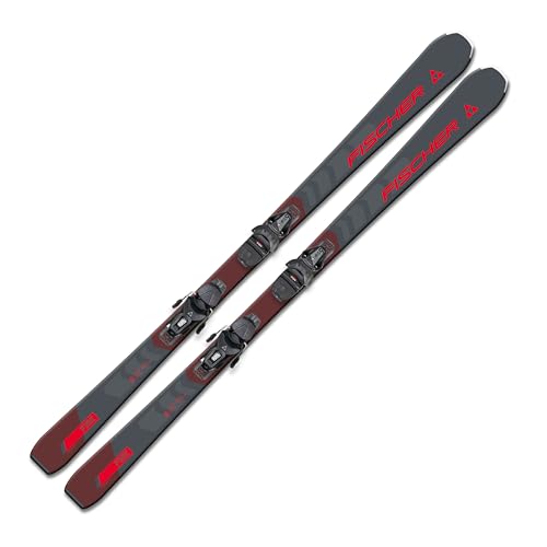 Ski Alpinski Carvingski On-Piste-Rocker - Fischer RC Fire SLR - 145cm - inkl. Bindung RS9 SLR Z2,5-9 - Modell 2024 - All Mountain Ski - geeignet für Einsteiger bis Fortgeschrittene