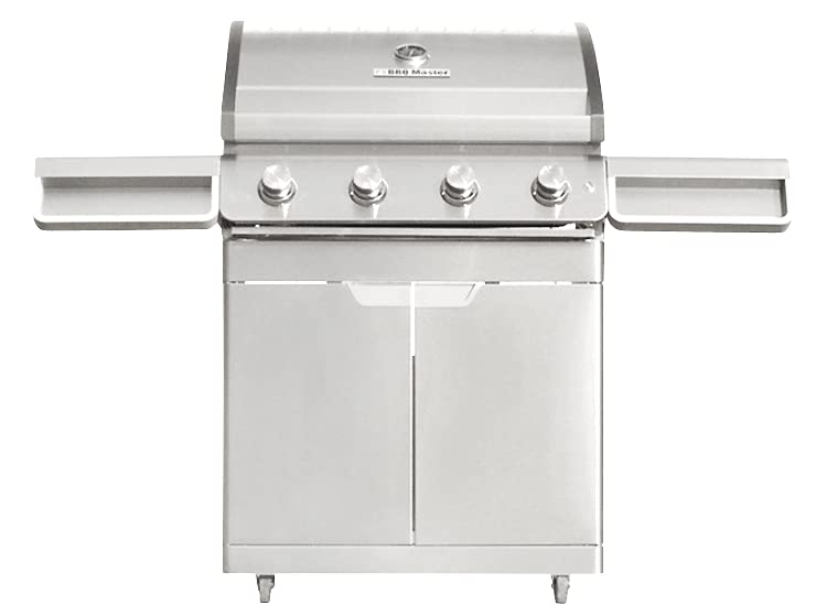 BBQ Master XL Plus - Edelstahl Gasgrill