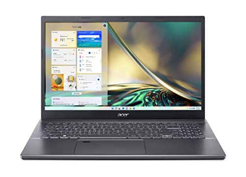 Acer Aspire 5 (A517-53G-78VR) Laptop | 17,3 FHD Display | Intel Core i7-1260P | 16 GB RAM | 1 TB SSD | NVIDIA Geforce RTX 2050 | Windows 11 | QWERTZ Tastatur | grau