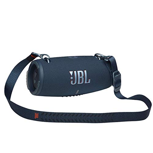 JBL Xtreme 3 - Wireless, Portable Waterproof Speaker with Bluetooth with Charging Cable, in Blue