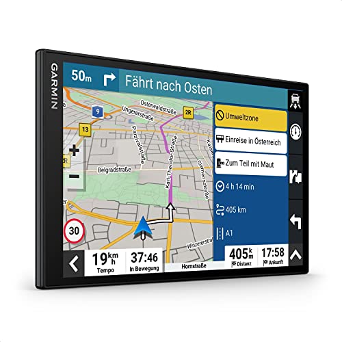 Garmin DriveSmart 86 MT-D Amazon Alexa – Navigationsgerät mit Alexa Built-in, riesigem 8 Zoll (20,3 cm) HD-Display, 3D-Europakarten mit Umweltzonen, Verkehrsinfos in Echtzeit via Digital Traffic